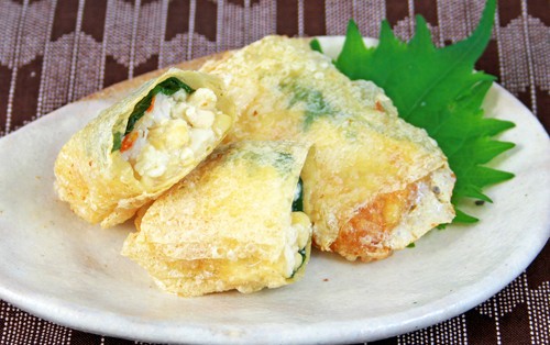 サクサク ゆば巻き納豆揚げ 株式会社ヤマダフーズ おはよう納豆