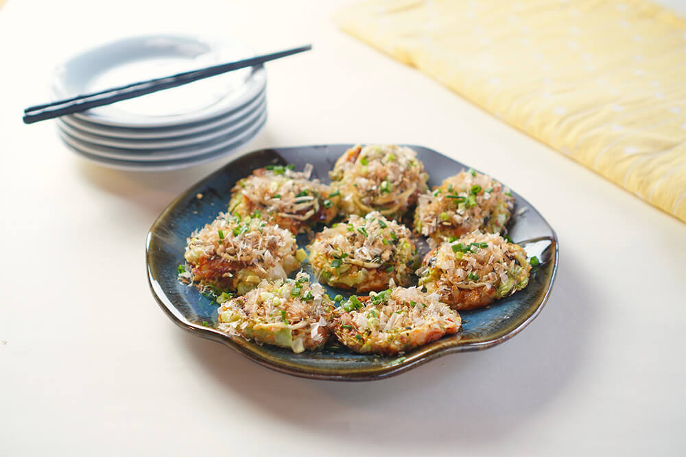 めっちゃウマいやん!きざみ納豆でお好み焼きのイメージ画像